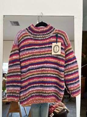 FRANTIC "Iris P.O" Striped Sweater